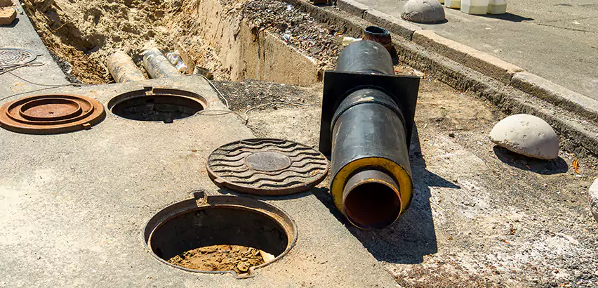 Lateral Sewer Line Replacement in Miller Place