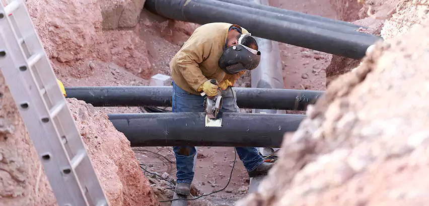 Cast Iron Sewer Pipe Replacement in Miller Place